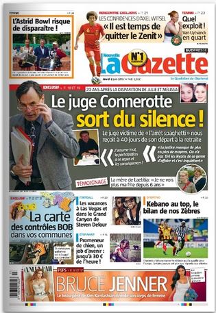 La nouvelle gazette du 02-06-2015 Belgique
