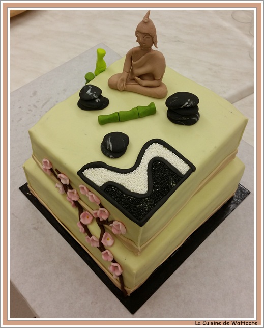 gâteau esprit zen